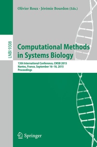 Enlarge image Cover: Computational Methods in Systems Biology - Springer