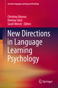Cover: New Directions in Language Learning Psychology - Springer