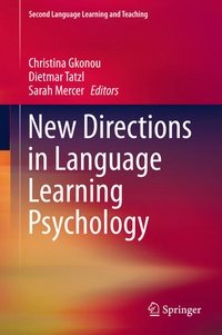 Enlarge image Cover: New Directions in Language Learning Psychology - Springer