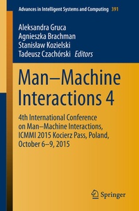 Abbildung von: Man-Machine Interactions 4 - Springer