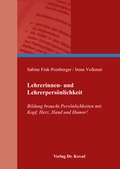Cover: Lehrerinnen- und Lehrerpers&ouml;nlichkeit - Kovac, Dr. Verlag