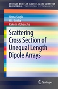 Cover: Scattering Cross Section of Unequal Length Dipole Arrays - Springer