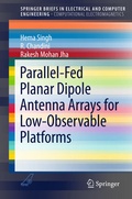 Cover: Parallel-Fed Planar Dipole Antenna Arrays for Low-Observable Platforms - Springer