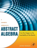 Cover: A Concrete Approach to Abstract Algebra - Academic Press