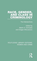 Cover: Race, Gender, and Class in Criminology - Routledge
