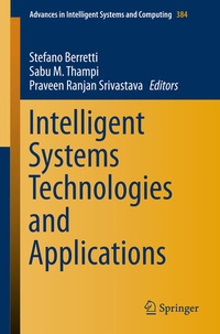 Enlarge image Cover: Intelligent Systems Technologies and Applications - Springer