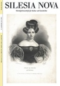 Cover: Silesia Nova. Zeitschrift f&uuml;r Kultur und Geschichte / Silesia Nova - Neisse Verlag