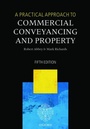 Cover: A Practical Approach to Commercial Conveyancing and Property - Oxford University Press