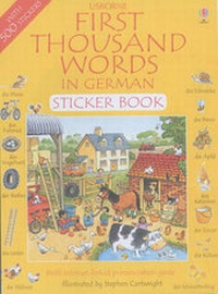 Enlarge image Cover: First 1000 Words in German Sticker Book - Usborne Publishing Ltd