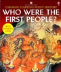 Cover: Who Were the First People - Usborne Publishing Ltd