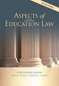 Abbildung von: Aspects of Education Law - Van Schaik Publishers