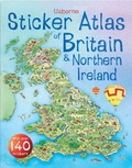 Cover: Usborne Sticker Atlas of Britain and Ireland - Usborne Publishing Ltd