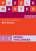 Cover: Puzzlemaster Deck: 75 Verbal Challenges - Chronicle Books LLC