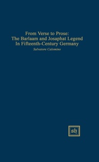 Enlarge image Cover: From Verse to Prose - Scripta Humanistica