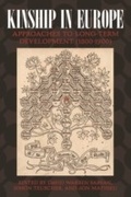 Cover: Kinship in Europe - Berghahn Books