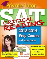 Enlarge image Cover: Private Tutor - SAT Critical Reading 2013-2014 Prep Course - Private Tutor