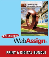 Abbildung von: Bundle: Elementary and Intermediate Algebra, 5th + Webassign Printed Access Card for Tussy/Gustafson's Elementary and Intermediate Algebra, 5th Edition, Single-Term - Cengage Learning