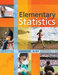 Enlarge image Cover: Bundle: Elementary Statistics, 11th + Webassign - Start Smart Guide for Students + Webassign Printed Access Card for Johnson/Kuby's Elementary Statistics, 11th Edition, Single-Term - Cengage Learning