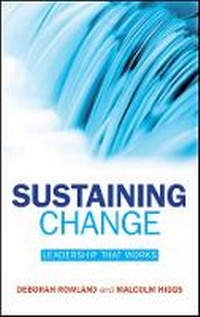 Enlarge image Cover: Sustaining Change - Leadership That Works - Wiley