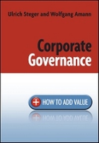 Enlarge image Cover: Corporate Governance - How to Add Value - Wiley