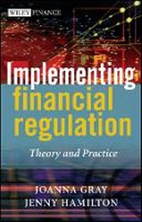 Enlarge image Cover: Implementing Financial Regulation - Theory and Practice - Wiley