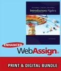 Cover: Bundle: Cengage Advantage Books: Introductory Algebra: Everyday Explorations, 5th + Webassign Printed Access Card for Kaseberg/Cripe/Wildman's Introductory Algebra: Everyday Explorations, 5th Edition, Single-Term - Cengage Learning