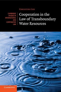 Bild: Cooperation in the Law of Transboundary Water Resources - Cambridge University Press