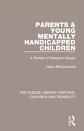Cover: Parents and Young Mentally Handicapped Children - Routledge
