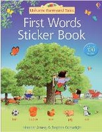 Enlarge image Cover: First Words Sticker Book - Usborne Publishing Ltd