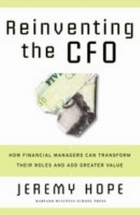 Enlarge image Cover: Reinventing the CFO - Harvard Business Review Press