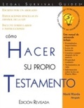 Cover: Como Hacer Su Propio Testamento - Sphinx Publishing