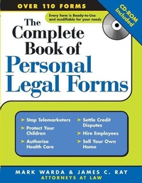 Enlarge image Cover: Complete Book of Personal Legal Forms - Sphinx Publishing