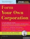 Cover: Form Your Own Corporation - Sphinx Publishing