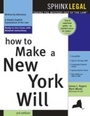 Cover: How to Make a New York Will - Sphinx Publishing