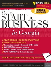 Enlarge image Cover: How to Start a Business in Georgia - Sphinx Publishing
