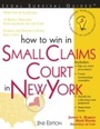 Cover: How to Win in Small Claims Court in New York - Sphinx Publishing
