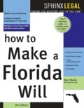 Cover: How to Make a Florida Will - Sphinx Publishing