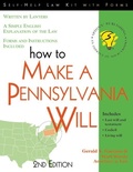 Cover: How to Make a Pennsylvania Will - Sphinx Publishing