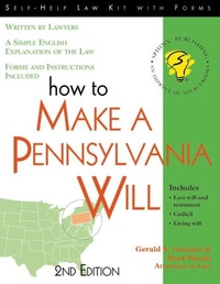 Enlarge image Cover: How to Make a Pennsylvania Will - Sphinx Publishing