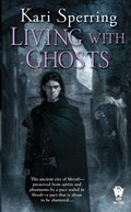 Cover: Living with Ghosts - Daw Books