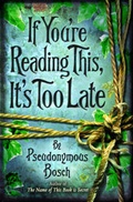 Cover: If You're Reading This, it's Too Late - Usborne Publishing Ltd