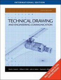 Enlarge image Cover: Technical Drawing and Engineering Communication - Delmar Cengage Learning
