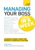 Cover: Managing Your Boss In A Week - Teach Yourself Books
