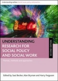 Enlarge image Cover: Understanding Research for Social Policy and Social Work (Second Edition) - Policy Press