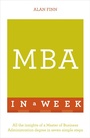 Cover: MBA In A Week - TEACH YOURSELF