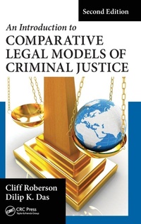 Enlarge image Cover: An Introduction to Comparative Legal Models of Criminal Justice - Routledge