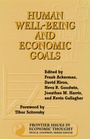 Cover: Human Well-Being and Economic Goals - University of Pennsylvania Press, Inc.