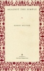 Cover: Against the Simple - The Kent State University Press
