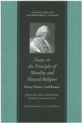 Cover: Essays on Principles of Morality and Natural Religion - Liberty Fund Inc.