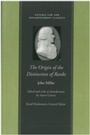 Cover: Origin of the Distinction of Ranks - Liberty Fund Inc.